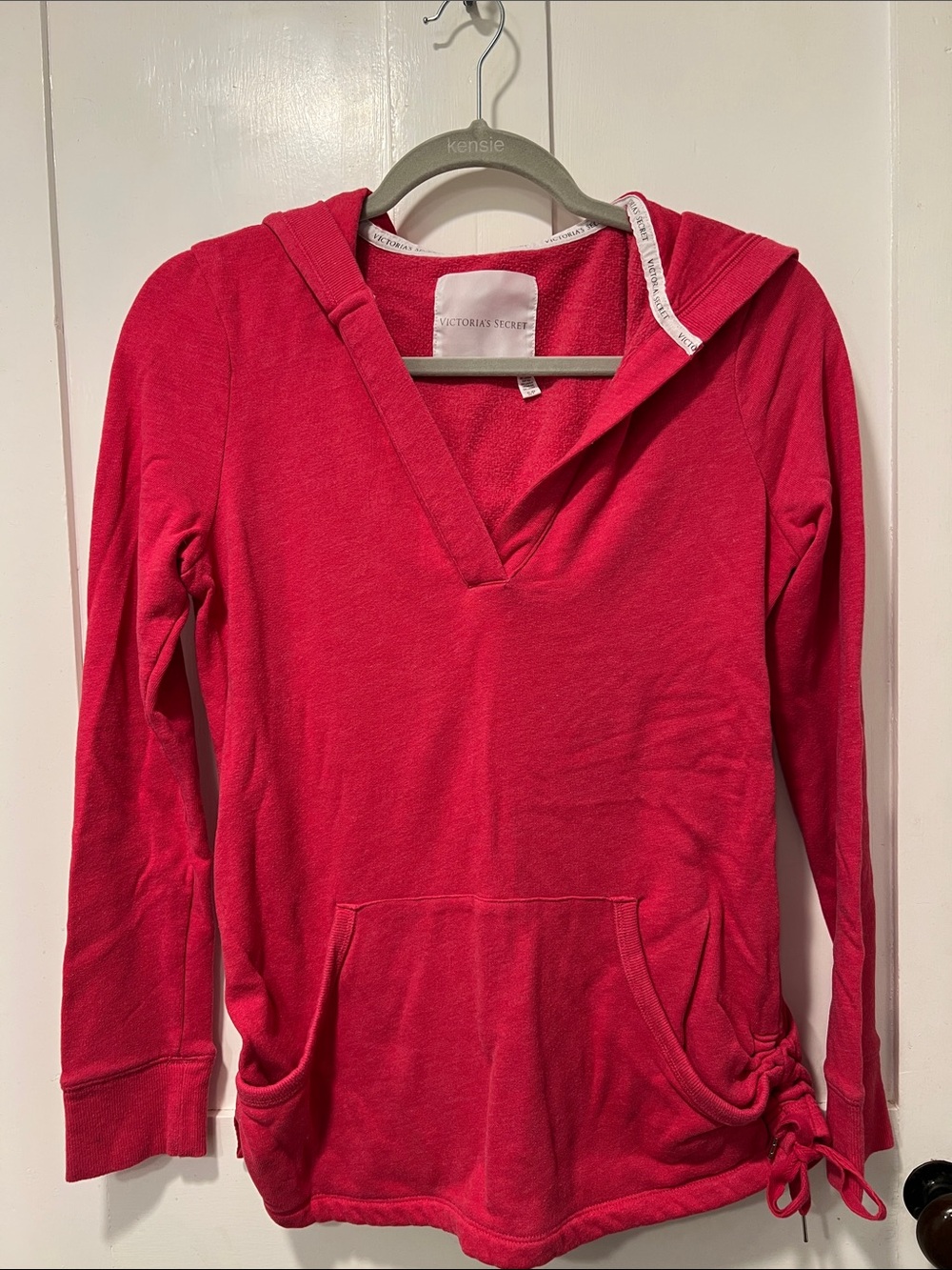 Victoria's Secret V-neck Hooded Pullover